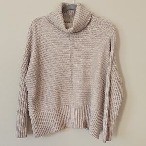Workshop Republic Clothing Taupe Cowl Neck Sweater